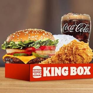 Promo Harga King Box Cheese Whopper® JR Regular  - Burger King