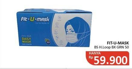 Promo Harga FIT-U-MASK Masker Headloop 50 pcs - Alfamidi