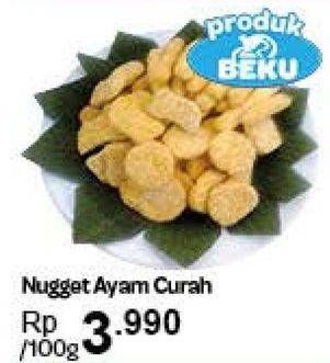 Promo Harga Nugget Ayam Curah per 100 gr - Carrefour