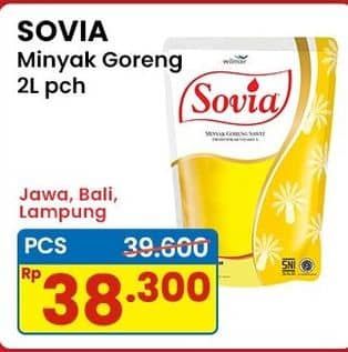 Promo Harga Sovia Minyak Goreng 2000 ml - Indomaret