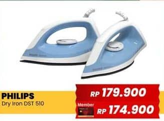 Promo Harga Philips DST 510 Dry Iron  - Yogya