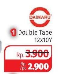 Promo Harga DAIMARU Double Tape 12x10y 12pcs  - Lotte Grosir