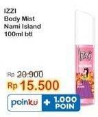 Promo Harga Izzi Body Mist Nami Island 100 ml - Indomaret