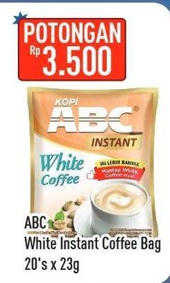 Promo Harga ABC Kopi per 20 sachet 23 gr - Hypermart