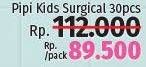 Promo Harga BAGUS Pipi Kids Mask Surgical 30 pcs - LotteMart