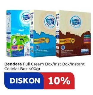 Promo Harga FRISIAN FLAG Susu Bubuk Cokelat, Full Cream, Instant 400 gr - Carrefour
