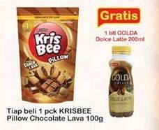 Promo Harga KRISBEE Pillow Chocolava 120 gr - Indomaret