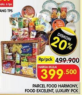 Promo Harga Paket Parcel Food Harmony/Food Excelent/Luxury  - Superindo