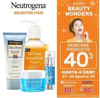 Promo Harga NEUTROGENA Skin Care Product  - Guardian
