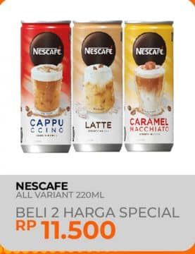 Promo Harga Nescafe Ready to Drink All Variants 220 ml - Yogya