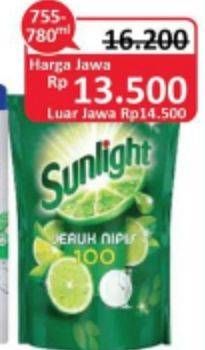 Promo Harga SUNLIGHT Pencuci Piring  - Alfamidi