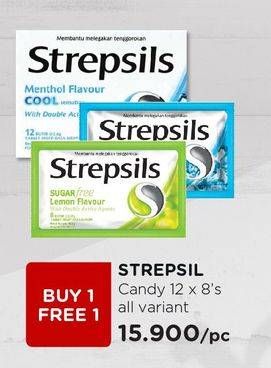 Promo Harga STREPSILS Candy All Variants 12 pcs - Watsons