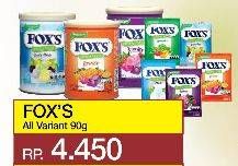 Promo Harga FOXS Crystal Candy All Variants 90 gr - Yogya