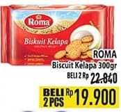 Promo Harga Roma Biskuit Kelapa 300 gr - Hypermart