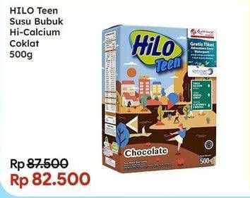 Promo Harga Hilo Teen Chocolate 500 gr - Indomaret