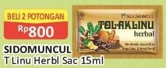 Promo Harga Sido Muncul Tolak Linu Obat Herbal Original 15 ml - Alfamart