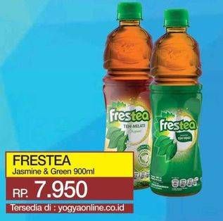 Promo Harga Frestea Minuman Teh Jasmine, Green 900 ml - Yogya
