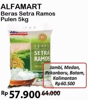 Promo Harga Alfamart Beras Setra Ramos 5 kg - Alfamart