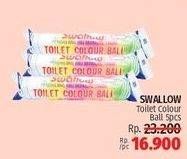 Promo Harga Swallow Naphthalene Toilet Colour Ball S-108, Toilet Colour Ball S-110, Toilet Colour Ball S-109 5 pcs - LotteMart