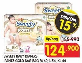 Promo Harga Sweety Gold Pants M60, L54, XL44  - Superindo