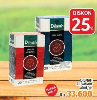 Promo Harga DILMAH Tea All Variants 40 ml - LotteMart