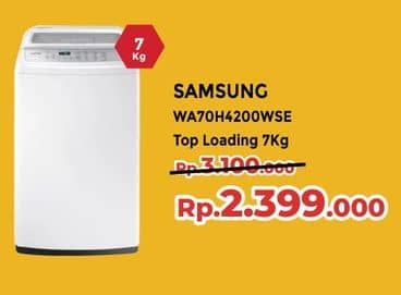 Promo Harga Samsung WA70H4200 Washing Machine  - Yogya