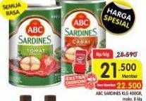 Promo Harga ABC Sardines All Variants 400 gr - Superindo