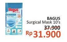 Promo Harga BAGUS Surgical Mask 10 pcs - Alfamidi