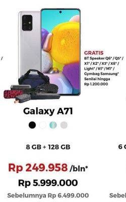 Promo Harga SAMSUNG Galaxy A71 | Smartphone 8GB/128GB  - Erafone