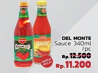 Promo Harga DEL MONTE Sauce 340 ml - LotteMart