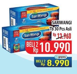 Promo Harga Sariwangi Teh Asli 55 gr - Hypermart