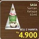 Promo Harga Sasa Santan Cair 65 ml - Alfamidi