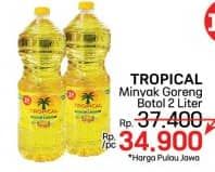 Promo Harga Tropical Minyak Goreng 2000 ml - LotteMart