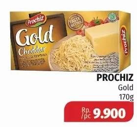 Promo Harga PROCHIZ Gold Cheddar 170 gr - Lotte Grosir