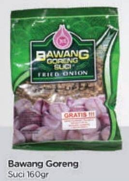 Promo Harga BAWANG GORENG SUCI Fried Onion 160 gr - TIP TOP