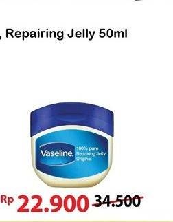 Promo Harga Vaseline Repairing Jelly 50 ml - Alfamart