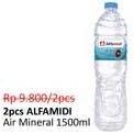 Promo Harga ALFAMIDI Air Mineral 1500 ml - Alfamidi