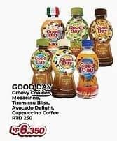 Promo Harga Good Day Coffee Drink Groovy Cookies, Funtastic Mocacinno, Tiramisu Bliss, Avocado Delight, Originale Cappucino 250 ml - Yogya