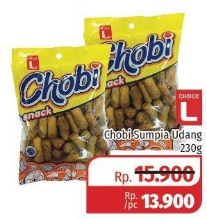 Promo Harga CHOBI Snack Sumpia Udang 230 gr - Lotte Grosir