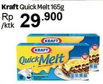 Promo Harga KRAFT Quick Melt 165 gr - Carrefour