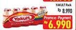 Promo Harga YAKULT Minuman Sehat 5 pcs - Hypermart