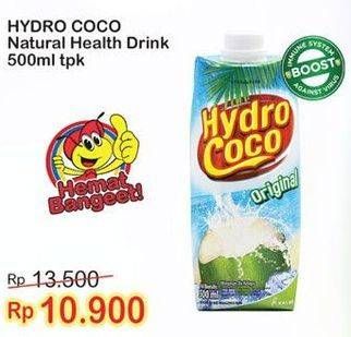 Promo Harga HYDRO COCO Minuman Kelapa Original 500 ml - Indomaret