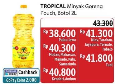 Promo Harga Tropical Minyak Goreng Pouch/Botol  - Alfamidi