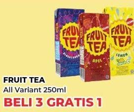 Promo Harga Sosro Fruit Tea All Variants 250 ml - Yogya