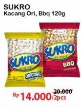 Promo Harga DUA KELINCI Kacang Sukro BBQ, Original 140 gr - Alfamart