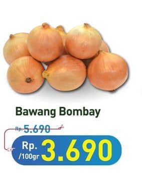 Promo Harga Bawang Bombay per 100 gr - Hypermart