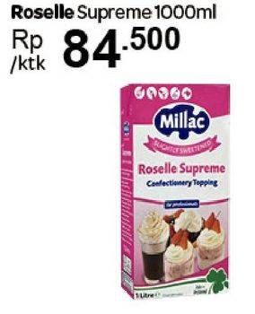 Promo Harga Roselle Supreme Whipped Topping 1000 ml - Carrefour