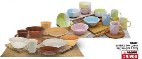 Promo Harga Toyoki Ceramic Plate/Bowl/Mug  - Lotte Grosir