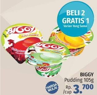 Promo Harga BIGGY Dairy Pudding 105 gr - LotteMart