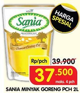 Promo Harga Sania Minyak Goreng 2000 ml - Superindo